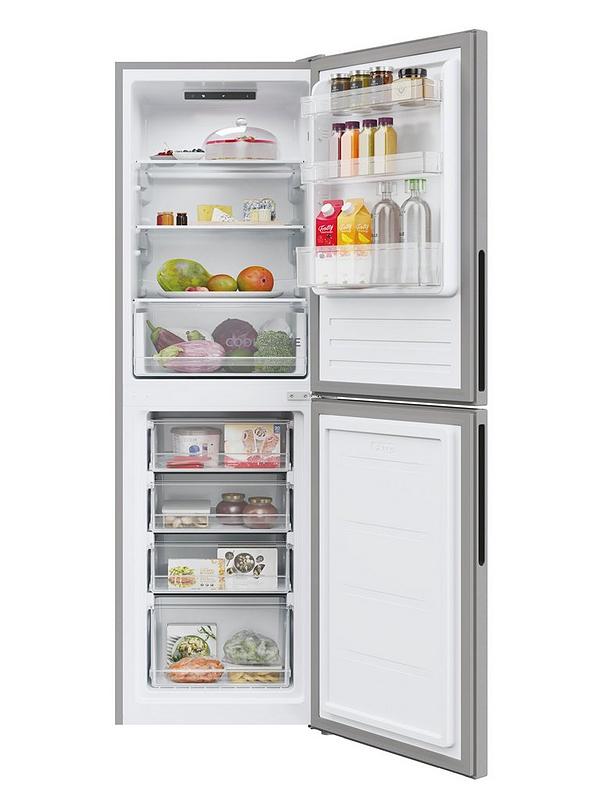 Hoover H-FRIDGE 300 HOCT3L517ESK-1 Low Frost Fridge Freezer - Silver - Image 2